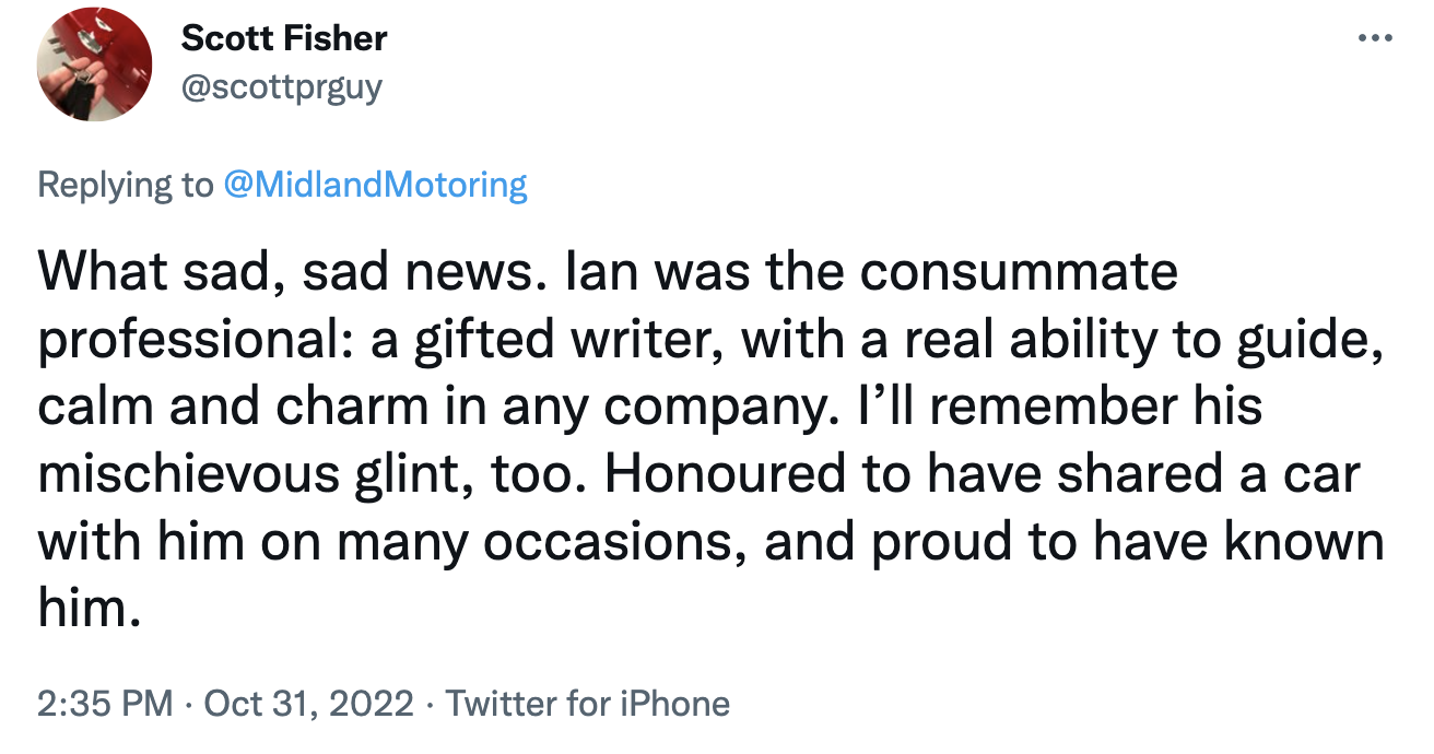 Scott Fisher on Twitter