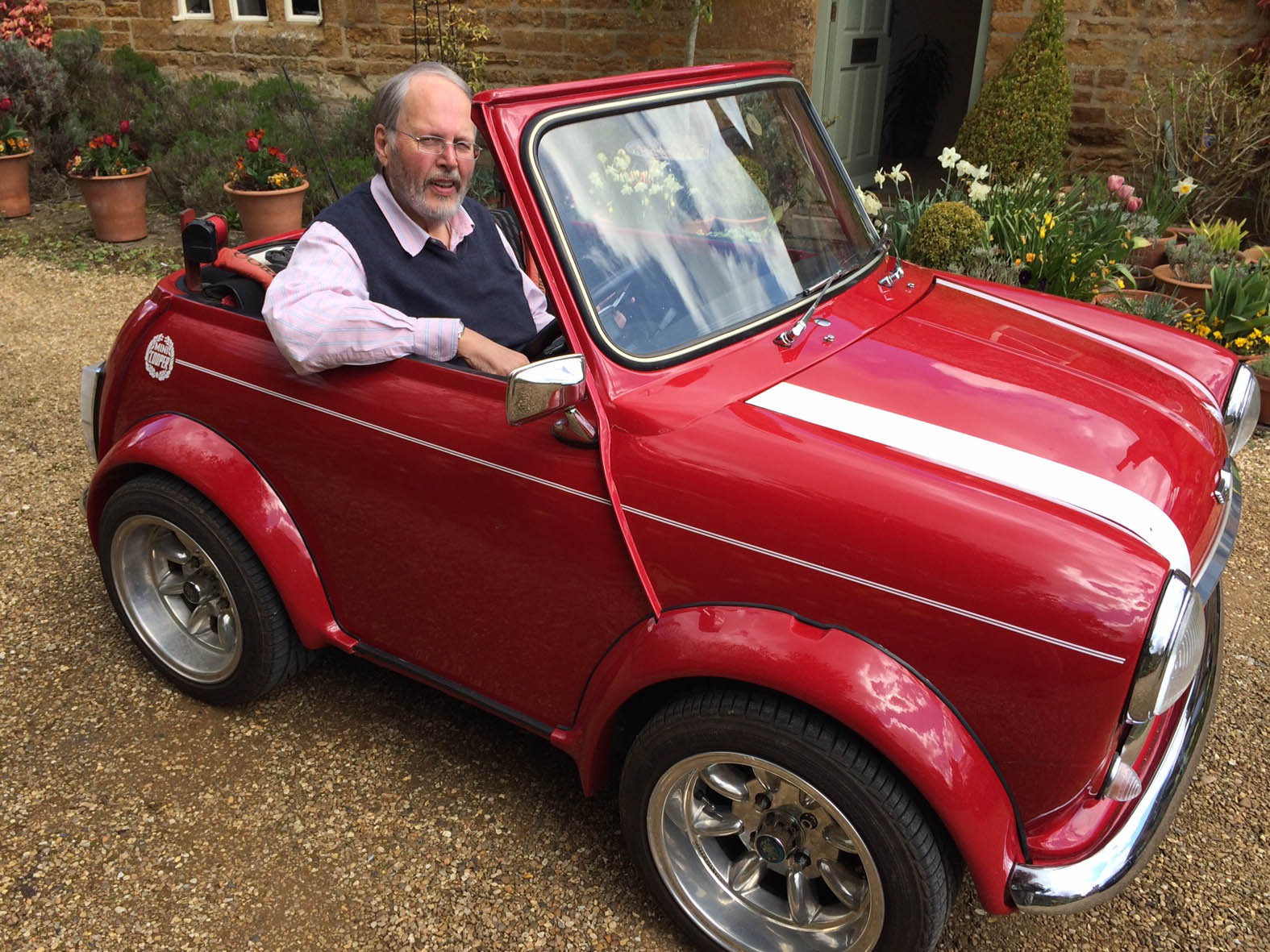 Ian in mini Mini